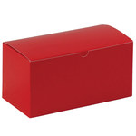 image of Red Colored Gift Boxes - 4.5 in x 9 in x 4.5 in - 3386