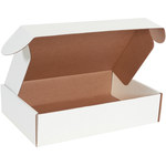 image of Oyster White Deluxe Literature Mailers - 11.125 in x 17.125 in x 4 in - 2704