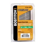 image of Bostitch 15 ga FN Angled Nails FN1540-1MSS - 2 1/2 in - Stainless Steel - Chisel Point