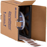 image of Brady Permasleeve PS-750-2-BR Die-Cut Printer Sleeve - Polyolefin - Brown - B-342 - 99241