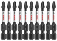 image of Bosch Impact Tough P2R2 Combination Power Bit ITP2R22B - Alloy Steel - 2 in Length - 48355