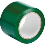 image of Brady Green Floor Marking Tape - 3 in Width x 108 ft Length - 0.0055 in Thick - 58252