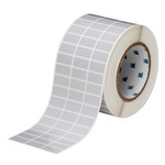 image of Brady THT-5-480-10 Die-Cut Printer Label Roll - 1 in x 1/2 in - Polyester - Silver - B-480 - 57962