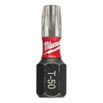 image of Milwaukee SHOCKWAVE Impact Duty TORX Torx Insert Bit 48-32-4189 - Alloy Steel - 2 in Length - 50376