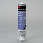 image of 3M Scotch-Weld TS230 One-Part Black Polyurethane Adhesive - Solid 0.1 gal Cartridge - 25166
