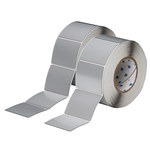 image of Brady THTEP-177-593-.5SL Die-Cut Printer Label Roll - Polyester - Silver - B-593 - 89586