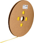 image of Brady Permasleeve ZH-C-187-YL-J Yellow Polyolefin Continuous Thermal Transfer Printer Heat-Shrink Tubing - 175 ft Length - 662820-99828