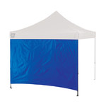 image of Ergodyne SHAX 6098 Commercial Pop-Up Tent Sidewall - 10 ft Height - Blue - 12997