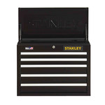 image of Stanley 300 Series 20 1/2 in Tool Chest STST22655BK - 5 Drawer - Steel