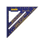 image of Irwin Aluminum Hi-Contrast Rafter Square - 7 in Length - 1794463