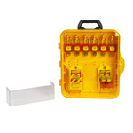 image of Brady Yellow Polypropylene Lockout Station - 14 in Width - 888434-58673