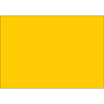 image of Brady B-120 Fiberglass Reinforced Polyester Rectangle Yellow Sign Blank - 14 in Width x 10 in Height - 76040