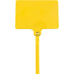 Shipping Supply Yellow Identification Cable Ties - 6 in x.25 in - SHP-14153