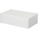 image of White Stationery Folding Cartons - 9.5 in x 5.75 in x 3 in - 3181