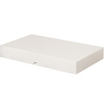 image of White Stationery Folding Cartons - 14 in x 8.5 in x 2 in - 3188