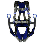 image of DBI-SALA ExoFit X300 Climbing, Positioning, Suspension Body Harness 70007430229, Size Large, Gray - 10189