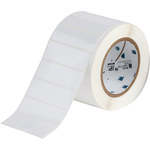 image of Brady THT-18-423-3 Die-Cut Printer Label Roll - 3 in x 1 in - Polyester - White - B-423 - 30134