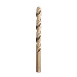image of Irwin 3/8 in Jobber Length Drill Bit 3016024 - Bright Finish - 5 in Overall Length - Cobalt Steel - Straight Shank