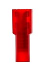 image of 3M Scotchlok MNU18-250DFIK Red Butted Nylon Plastic Butted Quick-Disconnect Terminal - Insulation Displacement Connector - 0.87 in Length - 0.37 in Wide - 0.145 in Max Insulation Outside Diameter - 0.