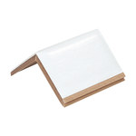 image of White Strapping Protectors - 2 in x 3 in x 2 in - 7463