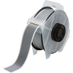 image of Brady 113145 Printer Label Roll - 1.125 in x 100 ft - Vinyl - Gray - B-595 - 99812