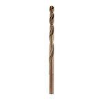image of Milwaukee RED HELIX 13/64 in Drill Bit 48-89-2310 - Right Hand Cut - Split 135° Point - Uncoated (Bright Finish) Finish - 3.75 in Overall Length - 2.52 in Flute - Cobalt