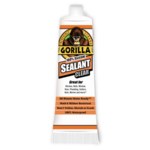image of Gorilla Glue Silicone Sealant Clear Paste 10 oz Cartridge - 80500