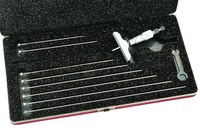 image of Starrett Micrometer Depth Gauge - 2-1/2 in Length - 1/8 in Diameter - 440Z-9RL