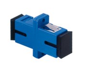 image of 3M 8310 Blue Simplex Coupling Adapter - SC/UPC/Simplex Connector - 1.078 in Length - 48713
