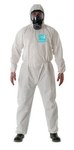 image of Ansell Microchem AlphaTec Chemical-Resistant Coveralls 68-2000 WH20-B-92-107-02 - Size Small - White - 05979