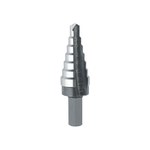 image of Irwin Unibit 6-18 mm Self-Starting Step Drill Bit 11103 - High-Speed Steel - 3 Flatted Shank