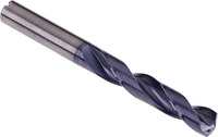 Dormer Carbide R46314.5 Drill Oil Feed - 14.5 mm Dia. - 5 x D Usable Length - 140° Point - 7625088