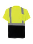 image of Global Glove FrogWear High Visibility Shirt GLO-007B GLO-007B-LG - Yellow/Black - GLO-007B LG