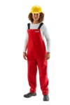 image of Ansell AlphaTec Chemical-Resistant Overall 66-662 666623INXL - Size XL - Red - 05453