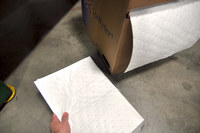 image of Spilfyter White Polypropylene 22 gal Sorbent Roll - Box - 16 in Width - 150 ft Length - 810042-42174