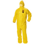 image of Ansell Kleenguard Chemical-Resistant Coveralls A71 46771 - Size Large - Yellow