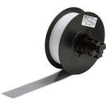 image of Brady 115753 Printer Label Roll - 1.125 in x 100 ft - Vinyl - Gray - B-595 - 98553