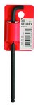 image of Bondhus ProGuard 5 mm Hex Ball Long Arm Stubby L-Wrench 16564 - Protanium Steel