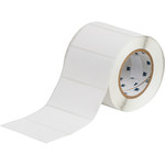 image of Brady THT-55-408-1 Die-Cut Printer Label Roll - 4 in x 2 in - Paper - White - B-408 - 35660