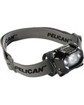 image of Pelican 2765C Black Headlamp - 105 Lumens 3 LEDs White - (3) AAA 4 Modes - 12763