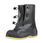 image of Servus SF Waterproof & Rain Overboots/Overshoes 11001 - Size Large - Leather/PVC - Black - 11001 SZ LG