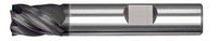 image of Dormer S248HB Corner Radius End Mill 7648942 - 3/4 in - Carbide - 3/4 in Cylindrical shank DIN 6535 HB Shank