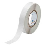 image of Brady UltraTemp THT-42-719-10 Die-Cut Printer Label Roll - 1 in x 0.187 in - Polyimide - White - B-719 - 92490