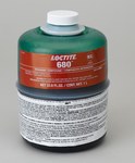 image of Loctite 680 Retaining Compound Green Liquid 1 L Bottle - 00686, IDH: 1835206