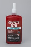 image of Loctite RC675 Green Retaining Compound 67541, IDH:135533 - 250 ml Bottle