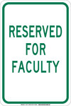 image of Brady B-555 Aluminum Rectangle White Parking Restriction, Permission & Information Sign - 12 in Width x 18 in Height - 129729