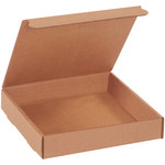 image of Kraft Literature Mailers - 7 3/8 in x 7 3/8 in x 1 3/8 in - 13313