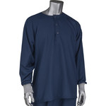 image of PIP Uniform Technology HSCTM3-48NV-L ESD Sitewear Top - Large - Navy - 59614