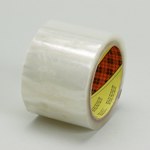image of 3M Scotch 371 Clear Box Sealing Tape - 48 mm Width x 1500 m Length - 1.8 mil Thick - 61823