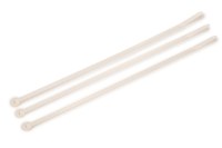 3M CT8NT40-C White Cable Tie - 8.9 in Length - 0.14 in Wide - 59290